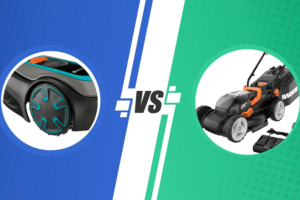 Robot Vs Traditional Mower